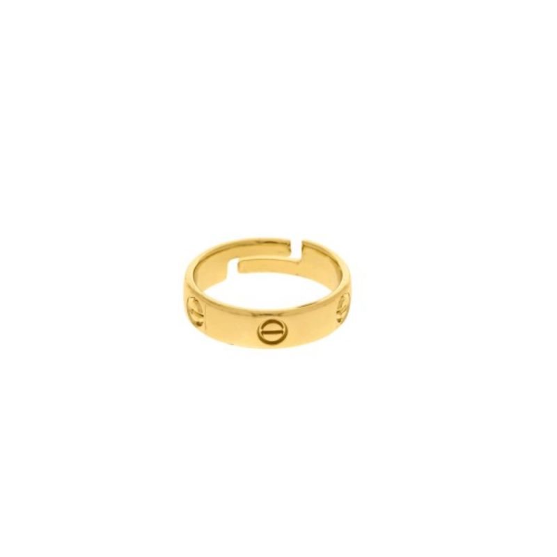 Anel Cart banho ouro