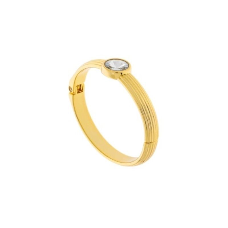 BRACELETE PONTO DE LUZ G BANHO OURO.