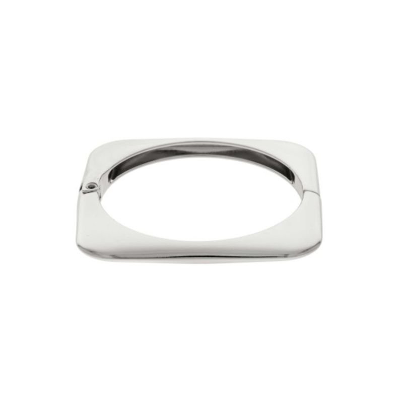 Bracelete quadrado banho prata