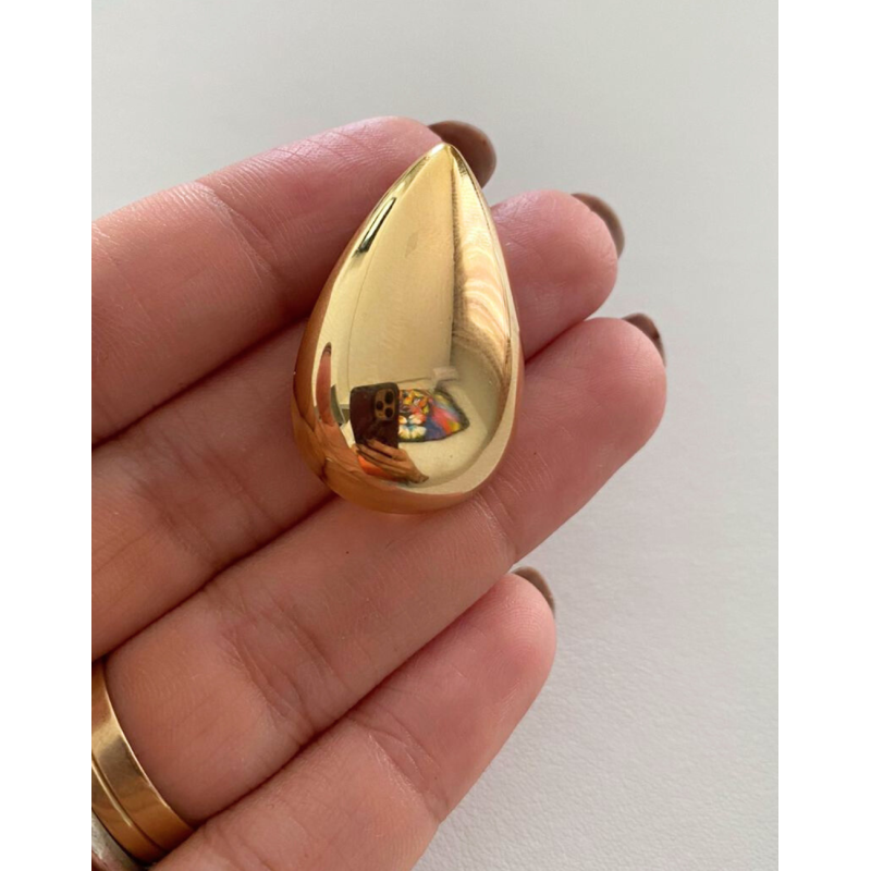 BRINCO MÁXI GOTA DOURADO