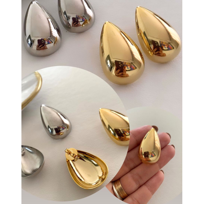 BRINCO MÁXI GOTA DOURADO