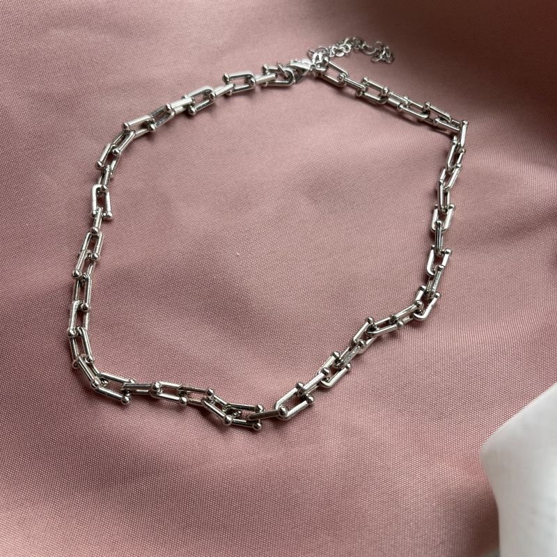 Choker omega banho de prata