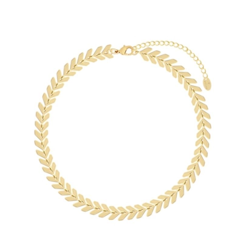 Choker Ramos banho ouro