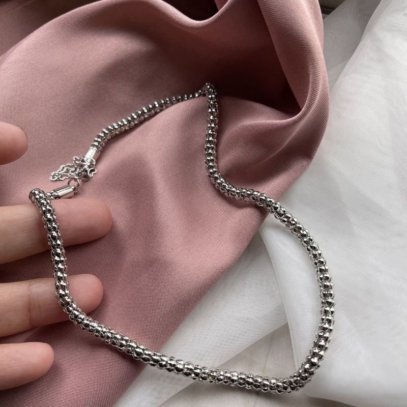 Choker tatu banho prata