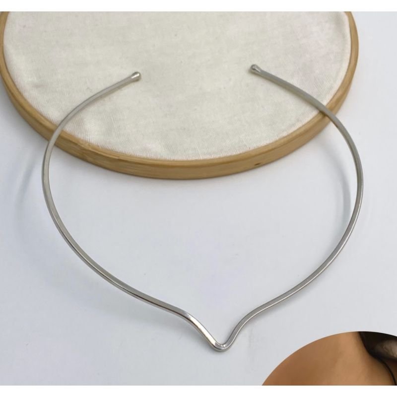 Choker v banho de prata