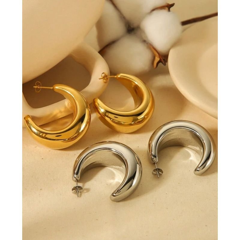 MÁXI ARGOLA BOLD BANHO DOURADO