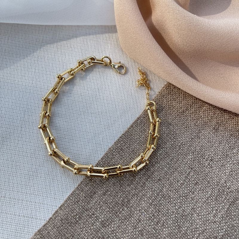 Pulseira corrente ômega